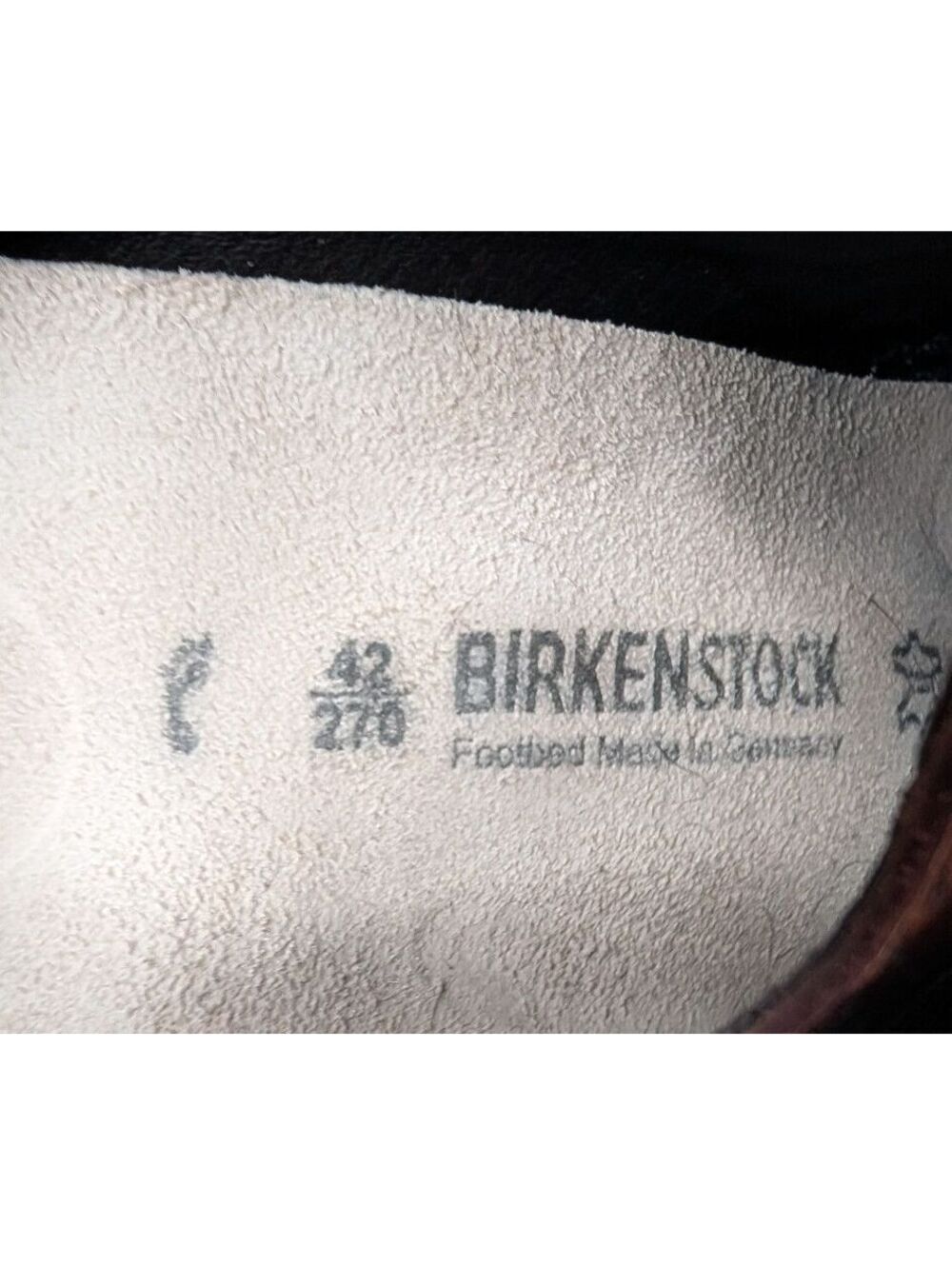 VTG Discontinued Birkenstock Footprints Memphis Leather Oxfords Size 42 - Picture 6 of 6